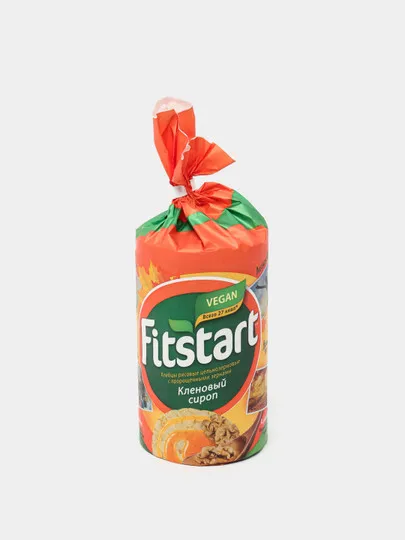 Хлебцы Fitstart, рисовые, кленовый сироп, 100 г#1