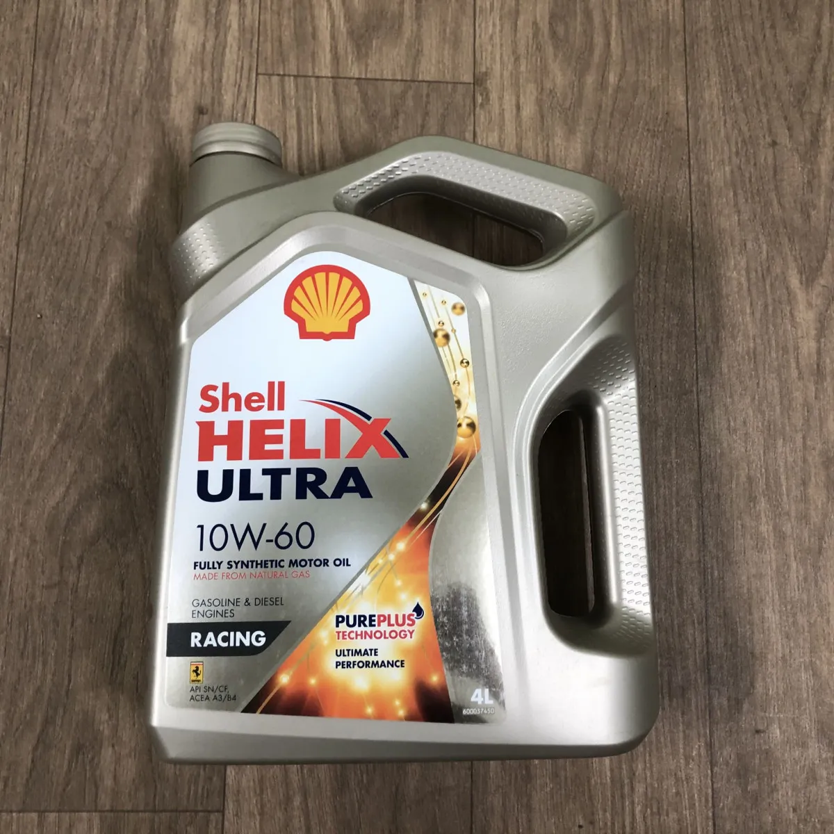 Масло синтетическое SHELL HELIX ULTRA RACING 10W-60 4л#1