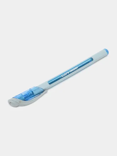 Ручка шариковая Trion+ 1 0мм Claro, серая/синяя#1