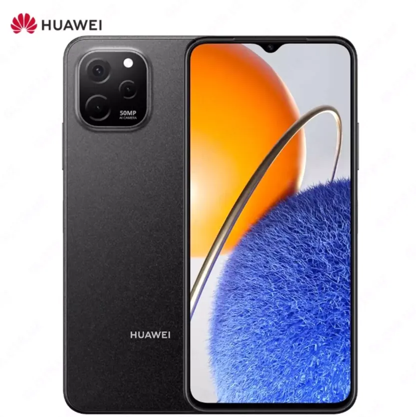 Смартфон Huawei Nova Y61 4/64GB Полночный черный#1