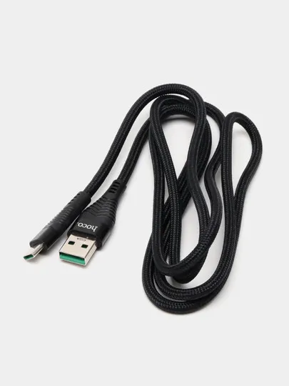 Кабель Hoco U53 USB to Type-C 5A Flash#1