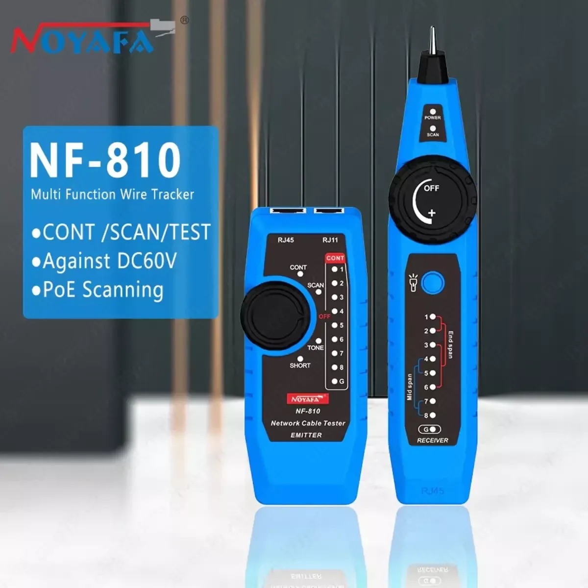 Тестер сетевого кабеля NF-810#1