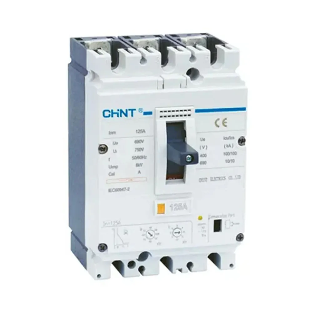 Автомат выключатель CHINT NM8NL-250 4P A RCD1 УЗО (30mA-1A) 50kA#1