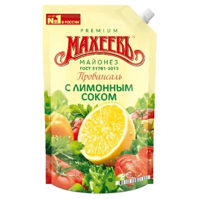 Майонез Махеевъ провансаль лимонным соком 770мл#1