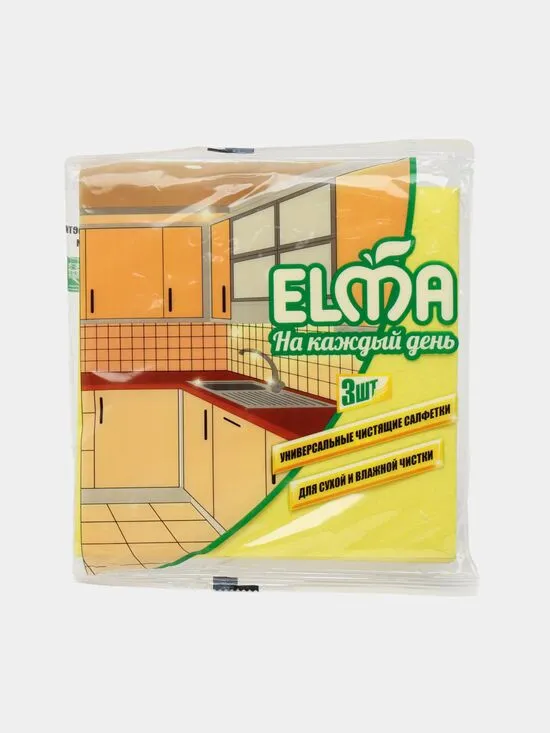 Универсальные салфетки (с точечным узором) Elma 3 шт (600)#1