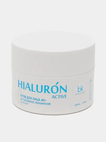 Крем для лица Belkosmex Hialuron Active 40+, интенсивное увлажнение лифтинг, 48 г#1