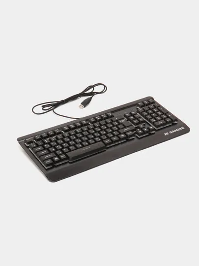 Клавиатура игровая проводная 2E Gaming Keyboard KG320 LED USB Black Ukr#1