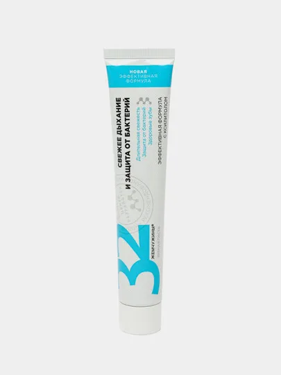 Зубная паста Модум 32 Жемчужины, свежее дыхание и защита от бактерий, 100гр#1