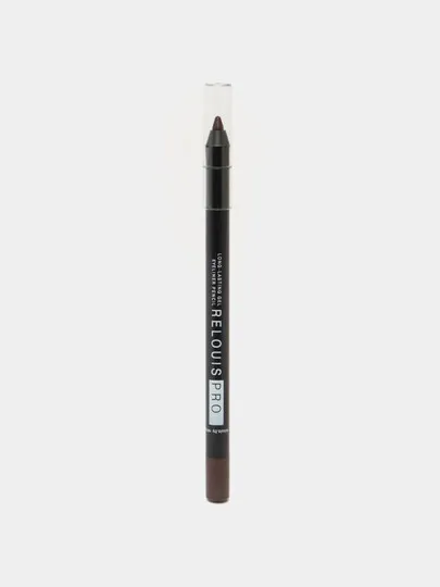Гелевый карандаш для глаз Relouis PRO стойкий, тон 02 Brown#1