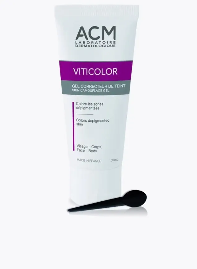 Viticolor vitiligo viticolor uchun kamuflyaj jeli#1