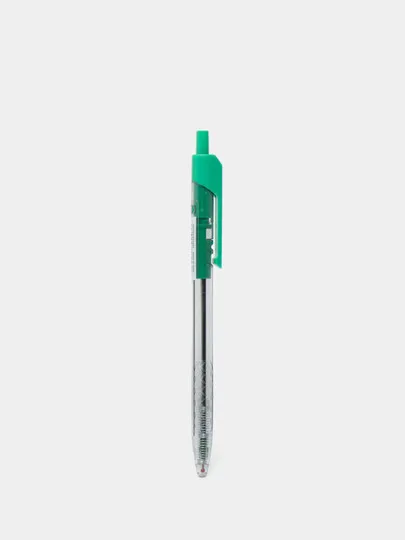 Ручка шариковая Deli 01350, 0.7 мм, зелёная#1