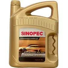Моторное масло Sinopec Justar J500 SN 10W40, 4L#1