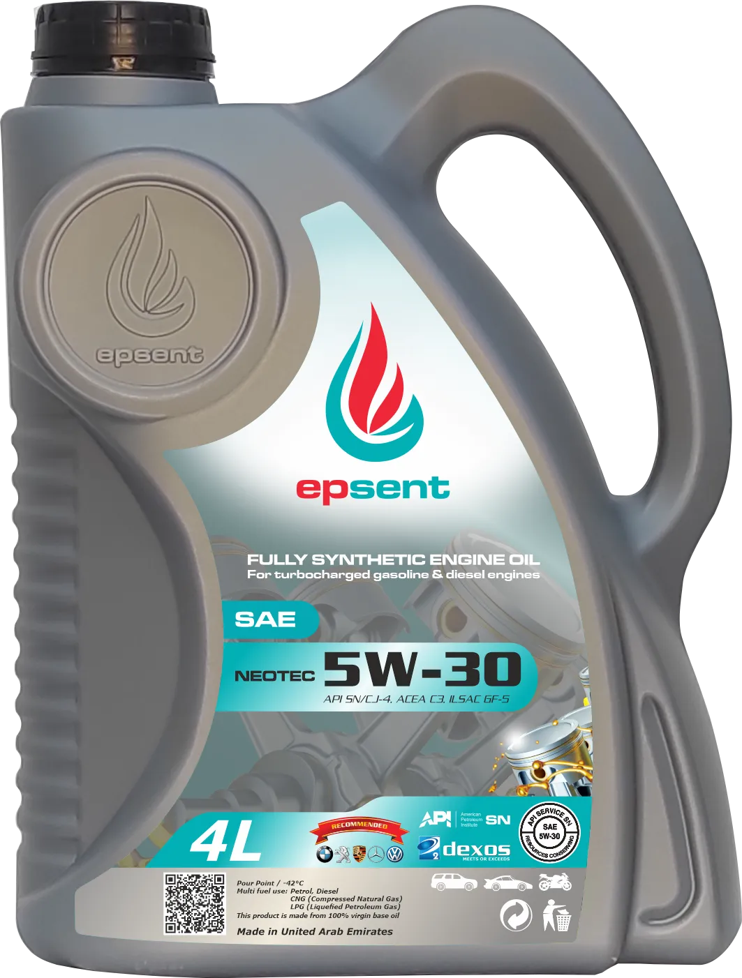 Моторное масло Epsent Neotec 5W-30#1