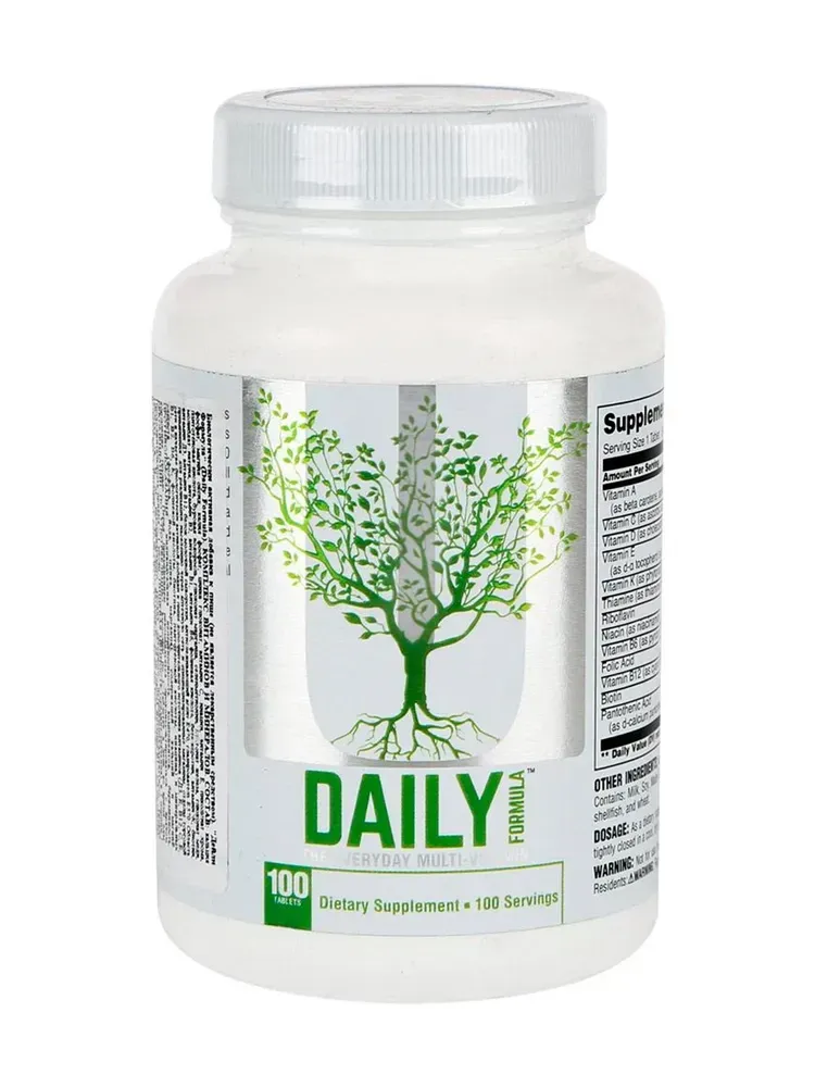 Витаминно-минеральный комплекс Universal Daily Formula, витамины для мужчин и женщин, 100 таблеток#1