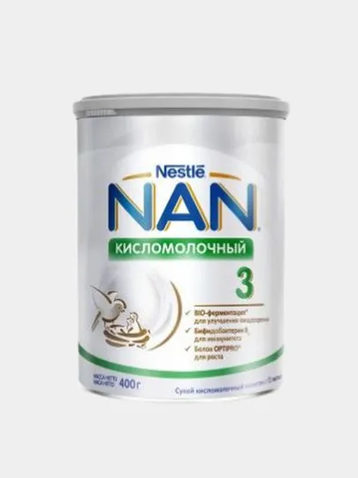 Смесь Nestle NAN 3 Кисломолочный, 400 гр#1