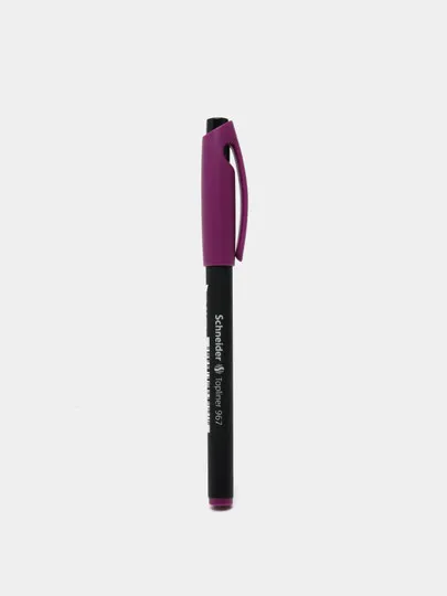 Ручка фетровая Schneider Topliner 967, 0.4 мм, фиолетовая#1
