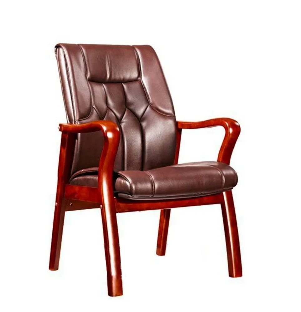 Кресло посетительское PU ALLEGRO 595 коричневый#1