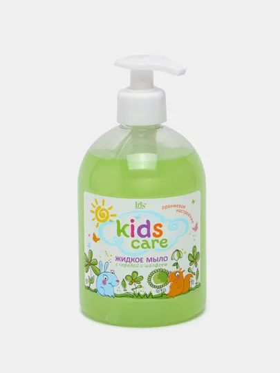 Детское жидкое мыло с чередой и шалфеем Iris Cosmetic Kids Care, 500 мл#1