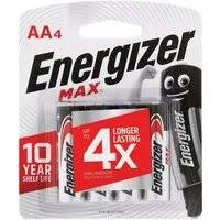 Батарейки Energizer AA BP4 3+1 E301534400#1