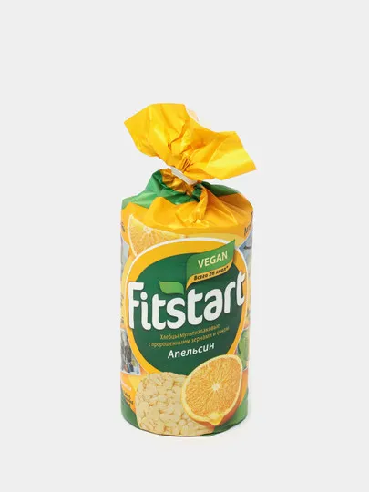 Хлебцы Fitstart, мультизлаковые, апельсин, 100 г#1