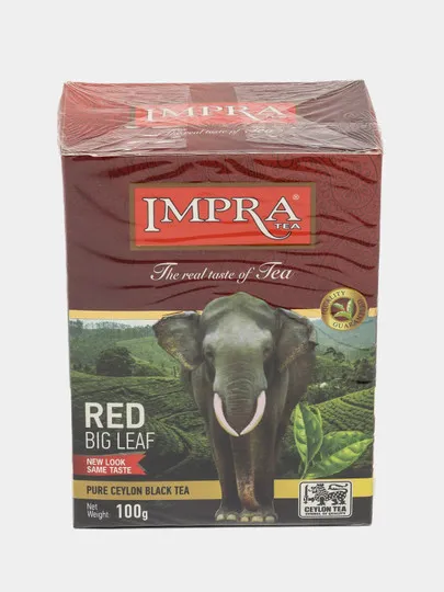Чёрный чай IMPRA Red, крупнолистовой, 100 г#1