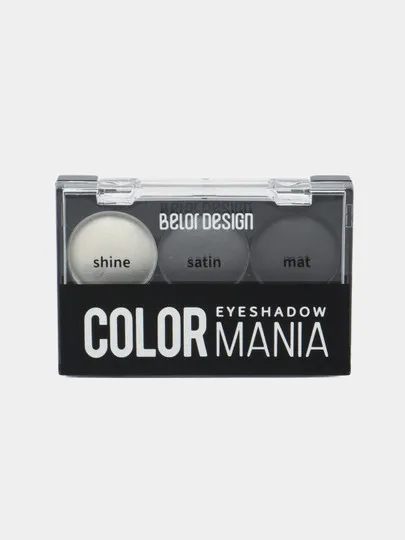 Тени для век Belor Design Smart Girl Color Mania, тон 031#1
