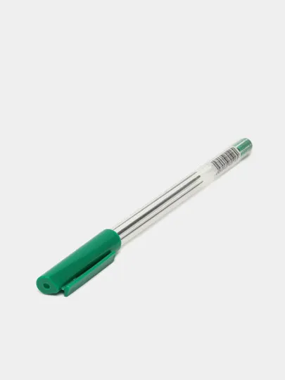 Ручка шариковая PICK зеленые черн. 1.0мм#1