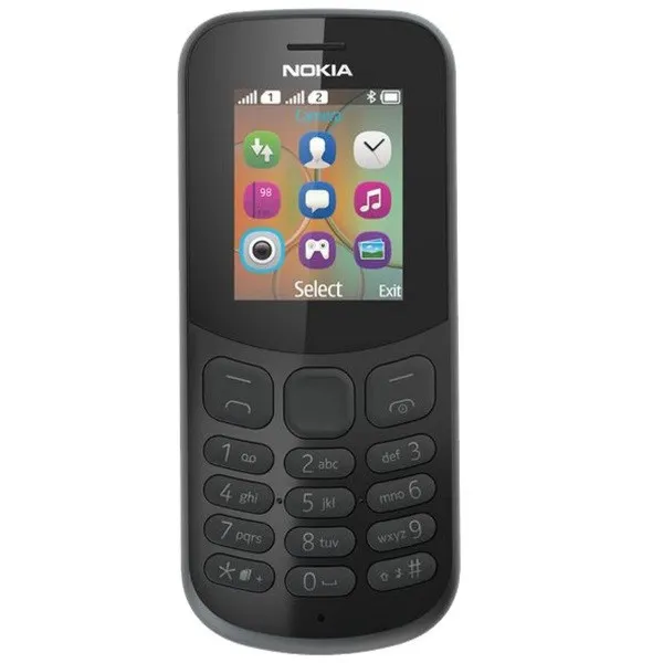 Мобильный телефон Nokia 130  / Black / Dual Sim#1
