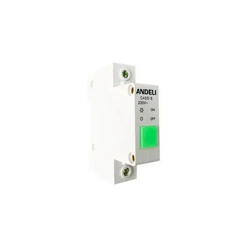 Signal lampasi(chirog'i) DIN C45D Green AC220V uchun#1