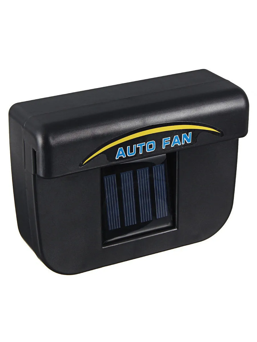 Автомобильный охлаждающий вентилятор Auto cool-fan на солнечной батарее#1
