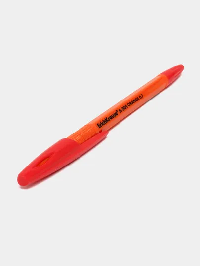 Ручка шариковая ErichKrause R-301 Orange Stick 0.7 - 1#1