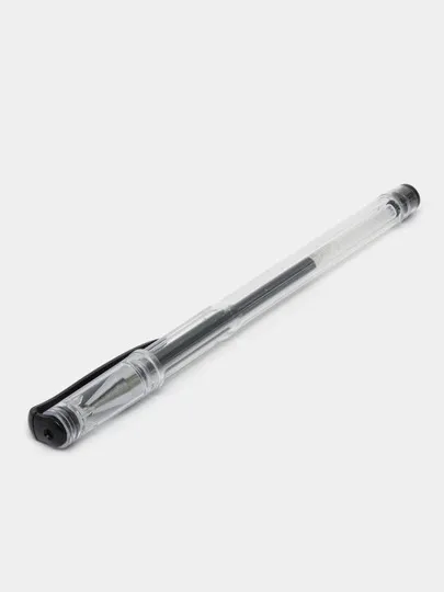 Ручка гелевая PLASMA черные черн. 0,7 мм#1