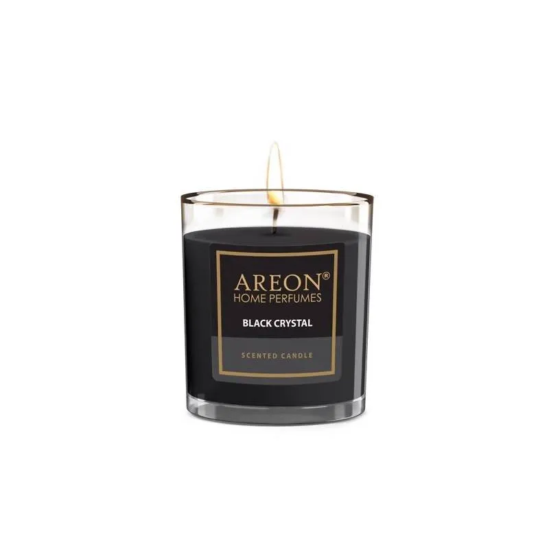 Ареон ароматическая свеча, Черная ваниль - черный кристалл#1