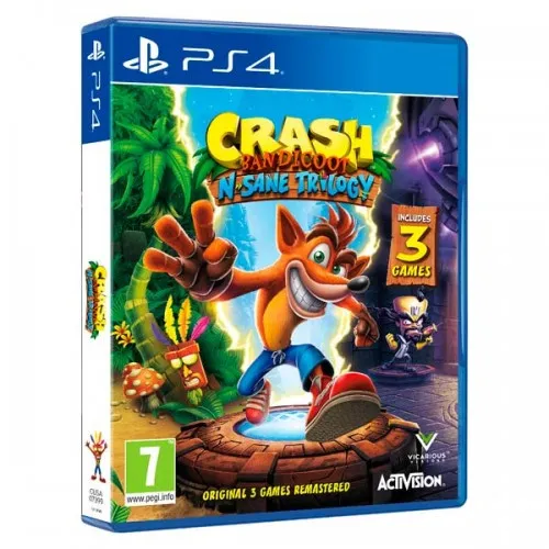 Playstation 4 o'yini Crash Bandicoot N'sane Trilogy - ps4#1