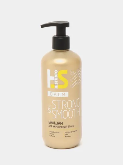 Бальзам для волос H:Studio укрепление Strong&Smooth 380 гр#1