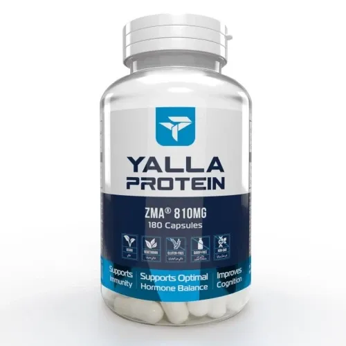 Yalla Protein ZMA 810MG 180 Capsules. Ялла протеин ЗМА#1