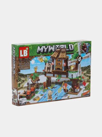 Детский конструктор Minecraft "My world" LB318, 402 детали#1