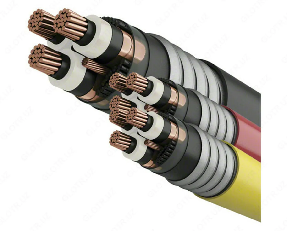 Alyuminiy yadroli kabellar AVVG 3x35+1x16 (OJ)-0,66#1