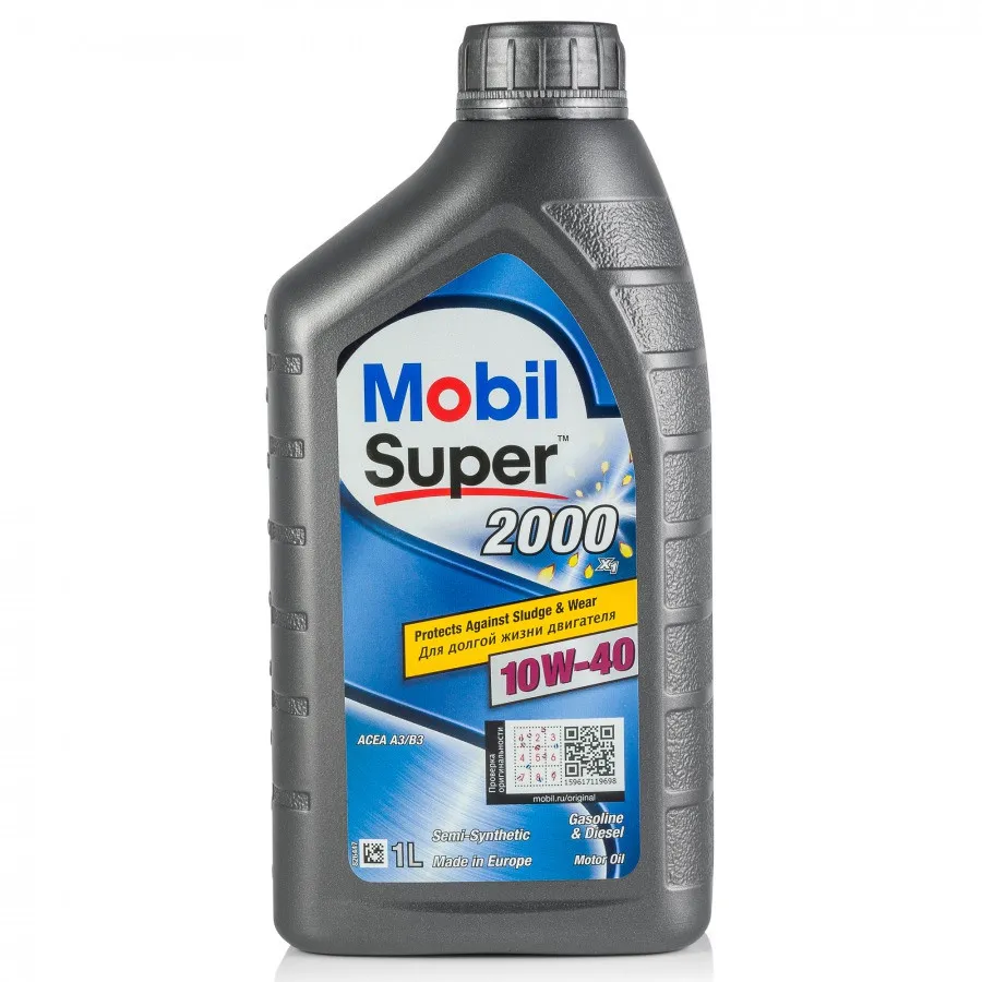 Моторное масло Mobil Super 2000 x1 10W-40 1 л#1