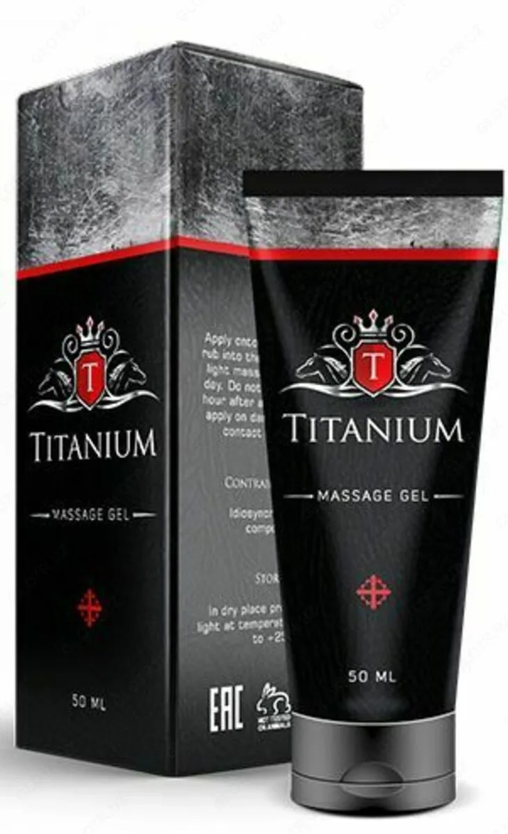 Гель для мужчин Титаниум#1