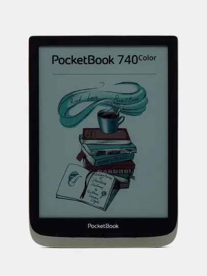 Электронная книга с PocketBook e-reader 740 Color, Moon Silver PB741-N-CIS#1