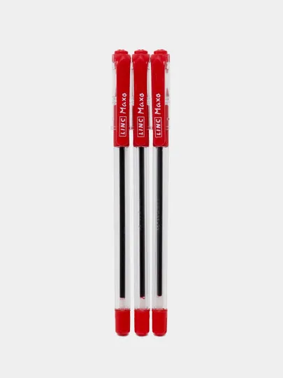 Ручка шариковая Linc Maxo 0.7 мм, красный#1