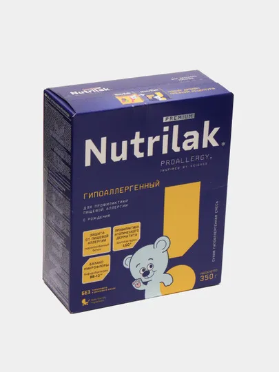 Смесь молочная Nutrilak Premium Гипоаллергенный с 0-12 мес, 350гр#1
