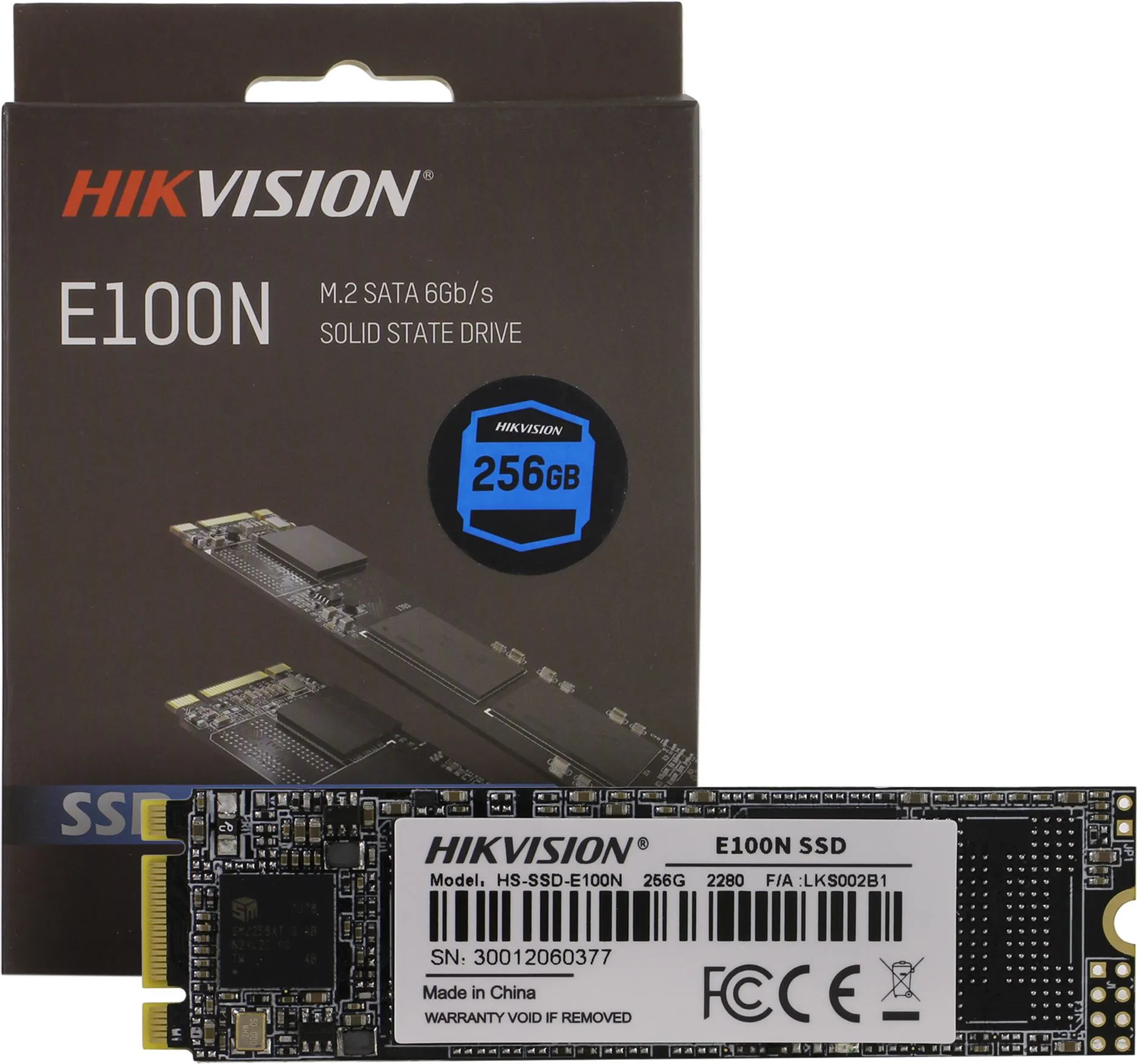 Твердотельный накопитель HikVision SATA 6 ГБ/ с256 ГБ (HS-SSD-E100N)#1