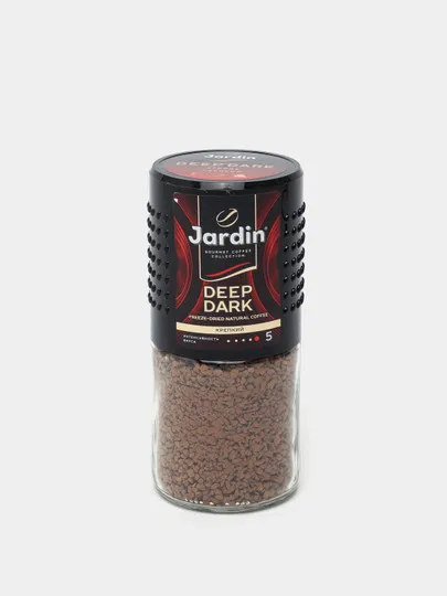 Растворимый кофе Jardin Deep Dark, сублимированный, крепкий, 95 г#1
