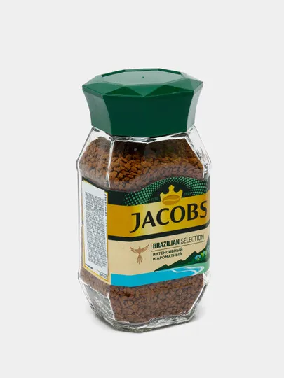 Кофе растворимый Jacobs Monarch Brazilian Selection стеклянная банка, 95 гр#1