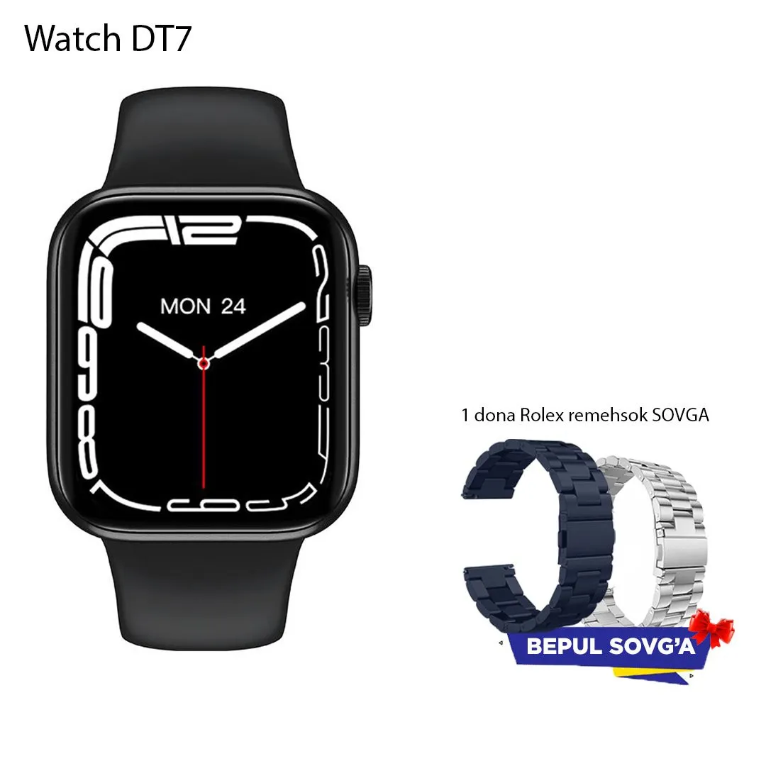 Смарт-часы DT7 +Rolex ремешок BONUS#1