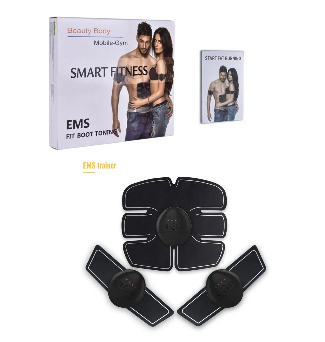 Миостимулятор для пресса и мышц EMS trainer#1
