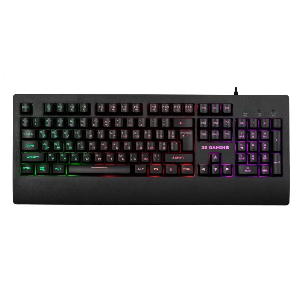 Игровая клавиатура 2E GAMING KG330 LED USB Black#1