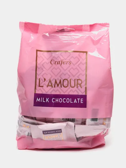 Шоколад Crafers L'amour Milk Chokolate, 500 г#1